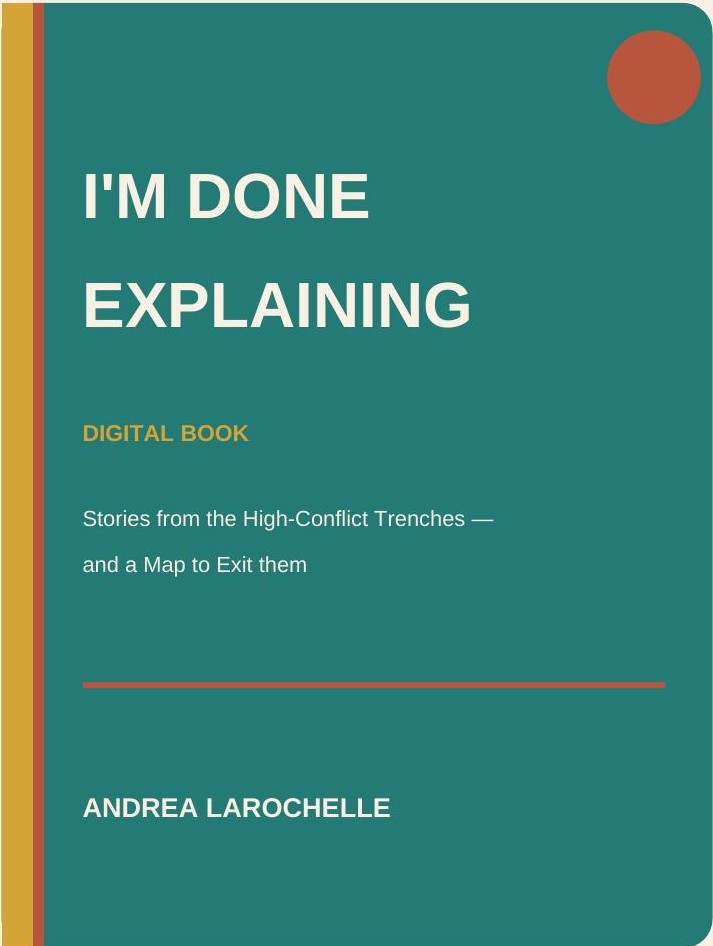 Cover of I’m Done Explaining by Andrea LaRochelle